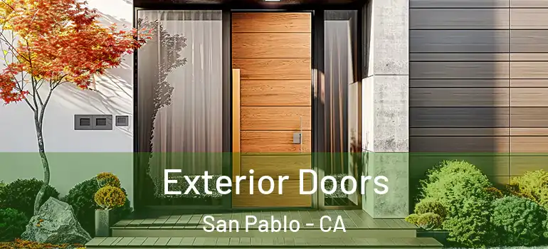  Exterior Doors San Pablo - CA